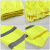 海斯迪克 分体式反光雨衣雨裤 300D套装防汛环卫交通 荧光黄 L
