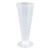 纳仕徳WAS170 实验室三角量杯塑料带刻度小烧杯 100ml*2 
