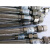 防爆软管穿线管304不锈钢挠性连接管扰绕性编织金属管4分6分dn20. DN15X500mm(4分)
