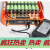 特斯拉12V房车锂电池户外大容量电芯定制200AH太阳能蓄电 橙色外盒备注 12V124AH(78支松下21700电芯)