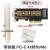 适用于NVME M2转PCIE16X高速扩展扩展卡PCI-E转M2转接卡NGFF SSD 带档板PCIE4X转Nvme外形小