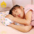 泰嗨（TAIHI） 乳胶枕头泰国原产进口 天然乳胶护颈枕 儿童乳胶枕 颈椎 带枕套 动物王国 大儿童枕一对装