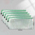 谋福（CNMF）836 文件袋透明网格袋防水加厚科目档案塑料试卷袋拉链资料袋分类袋 B6绿色（5个）