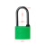 苏识 SSU3004 电力表箱锁 挂锁 物业小区机箱锁 电力配电箱锁 梅花塑钢锁 锁体35mm+锁钩40mm (把）通开 绿色