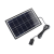 太阳能6V1.5W2W3.8发电板电池太阳板充手机移动电源户外充电防水 6V1W1308410mm