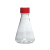 LABSELECT 甄选 三角细胞培养瓶摇菌瓶锥形透气盖PC玻璃瓶 500ml,1个/包