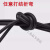祥利恒高柔性拖链电缆TRVV2 3 4 5芯0.3 0.5 0.75 1 1.5平方耐弯折软线 浅灰色