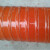 鸣固 ZJ6059耐高温风管 高温硫化管 红色高温矽胶风管 耐温-70℃-+300℃（4米1条）300mm