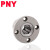 PNY金属钢保持架圆法兰钢保直线轴承LMF-MGA耐高温12-80SDMF进口尺寸 LMF20MGA-SDM20尺寸：20*32*42 个 1