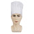 大杨879白色厨师高帽 涤棉工作帽卫生帽 5顶 带松紧 男女通用 厨师帽子 定制