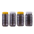 定制适用蜂蜜瓶塑料瓶子500克一斤装加厚瓶2斤蜂蜜专用空瓶子密封罐 2斤方黄手提盖50个+内盖+标签