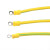 铁锣卫 黄绿双色桥架跨接线 BVR光伏板接地线 100条/包 6平方（长250mm*孔6mm） 100条/包 