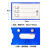 斯图磁性标签牌仓库卡货架强磁吸标识牌库房管理物料卡套 6*10cm双磁（20个）