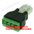 RJ45转485 RJ45转4位端子4pin接线端子 RJ45转485接线口 A1 B2 C3 D6