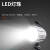 龙代（longdai）LED机床工作灯 厂房机器维修照明灯具数控车床防油机械灯 短臂款 24V-12W