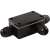 IP66防水接线盒黑色UV接线盒G710-2P/3P塑料电源控制接线盒 G710-3P
