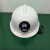 带灯安全帽白色带灯帽矿山救援夜视帽LJ-1001矿灯带灯的头盔 白色