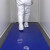 静电粘尘垫防尘垫防无尘室实验室手术室客厅地垫白色蓝色黑色绿色 蓝色65*115厘米
