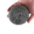 Homeglen 钢丝球不掉丝清洁球不锈钢铁丝球 中号12克（5包共100个）