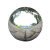 316不锈钢球空心不锈钢圆球1.5mm加厚型精品装饰球金属球摆件浮球 51MM圆球【1.5厚】316#