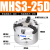气动三爪气爪手指气缸MHS3-16D 20D 25D 32D 40D 50D 63D80D MHS3-25D