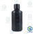 黑色塑料瓶HDPE试剂瓶大小口避光样品包装密封刻度瓶加厚 黑色带刻度大口1000ml