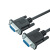 优联星 DB9串口线COM口RS232控制线收银机标签打印机数据线 直连公对公 3米 YLX-DB9-Z2030