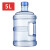 带盖纯净水桶手提家用蓄储水桶饮水机桶装水桶塑料矿泉水瓶 5L