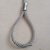8毫米镀锌钢丝吊绳索具无油细绳吊装钢丝绳索设备应急搬运绳 直径8毫米压套2米长度