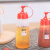 阿司倍鹭（ASVEL）家用厨房调味瓶塑料蜂蜜挤压瓶 尖嘴挤酱瓶细口耗油瓶 棕色300ML