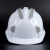 三筋反光安全帽男工地国标高级安全生产帽子施工领导头盔定制印字 [反光条]三筋安全帽_白色