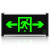 美奥帮 安全出口指示牌 新国标LED标识牌消防应急照明灯 左向箭头单面
