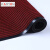 Karyon PVC双条纹地毯 酒店大门口迎宾防滑垫吸水脚垫楼梯走廊餐厅地垫商用塑料 大红条纹1.8米宽15米长