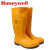 霍尼韦尔安全靴PVC安全防护靴防砸耐油防化75707黄色47