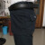 中国建筑男女工作服裤子中建CI系统黑色宽松耐磨劳保长裤正版包邮 藏青色男款 165