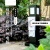 劲农别墅营地水电桩房车景区充电柱黑色码头岸电桩智能户外防水插座箱 GRWE601212S-R(1)