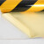 星爸警示胶带反光贴条车间地板分区警戒交通反光膜贴纸黄黑5cm45.7m长
