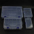 盒电子元件透明塑料收纳盒小螺丝配件工具分类格子样品盒 透明盒35*34*17.5mm