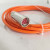 伺服电机动力线电源线6FX5002/8002-5CA01-1CA0电缆连接线 橙色 进口茵特康 进口茵特康 (PUR) 5