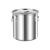 得筑工品 304不锈钢桶 水桶密封桶汤桶 化工罐储物罐 95升（45*60cm）