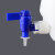 梓萤岔HDPE塑料放水桶下口瓶放水瓶5L10L25L50L龙头瓶蒸馏水桶酸碱水 白盖放水桶（整套）10L