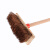 欧彤（OUTONG）TO-0018木柄棕毛刷洗地刷 木地板瓷砖软毛刷子地刷 24cm棕毛刷