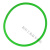 祥利恒聚氨酯粗面圆带粘接圆形皮带O型传动带绿色可接驳PU圆带 高品质绿色粗面10mm(1米价)