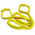 艾科堡 柔性吊装带6吨2米双扣软吊带工业起重吊绳 AKB-DZD-22