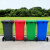 益美得 YJX1 新国标分类垃圾桶加厚大号120L户外环卫大垃圾桶带盖 灰色（其他垃圾）