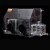 万尊 亚克力手套箱110*65*60cm实验室真空透明惰性气体防紫外线操作箱AGB-7B型手套箱