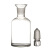 纳仕德SW4015溶解氧瓶具塞溶氧瓶双盖白色棕色污水瓶 玻璃水样瓶双盖培养瓶  透明125ml单盖