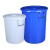 塑料水桶 加厚塑料桶大水桶定制大码化工桶级存储水消毒圆桶 160L桶加盖