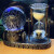 复古沙漏计时器雪花水晶球音乐盒生日礼物女生创意文艺范礼品实用 摩天轮·银灰灯光