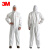 3M 4510防护服工业防尘服 喷漆实验室透气隔离服连体 白色 L